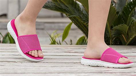 comfy slides for women.